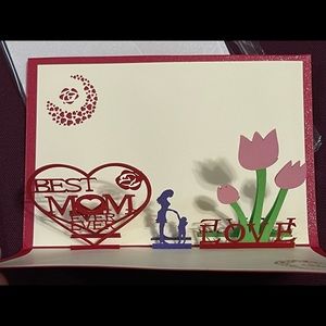 Mother’s day pop up card